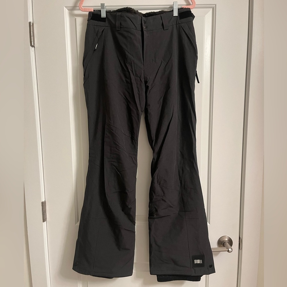 O’Neill Charcoal Snowboarding Pants - Size Large